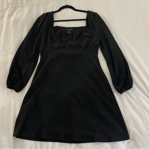 ASOS- Short black long sleeve Dress (10)